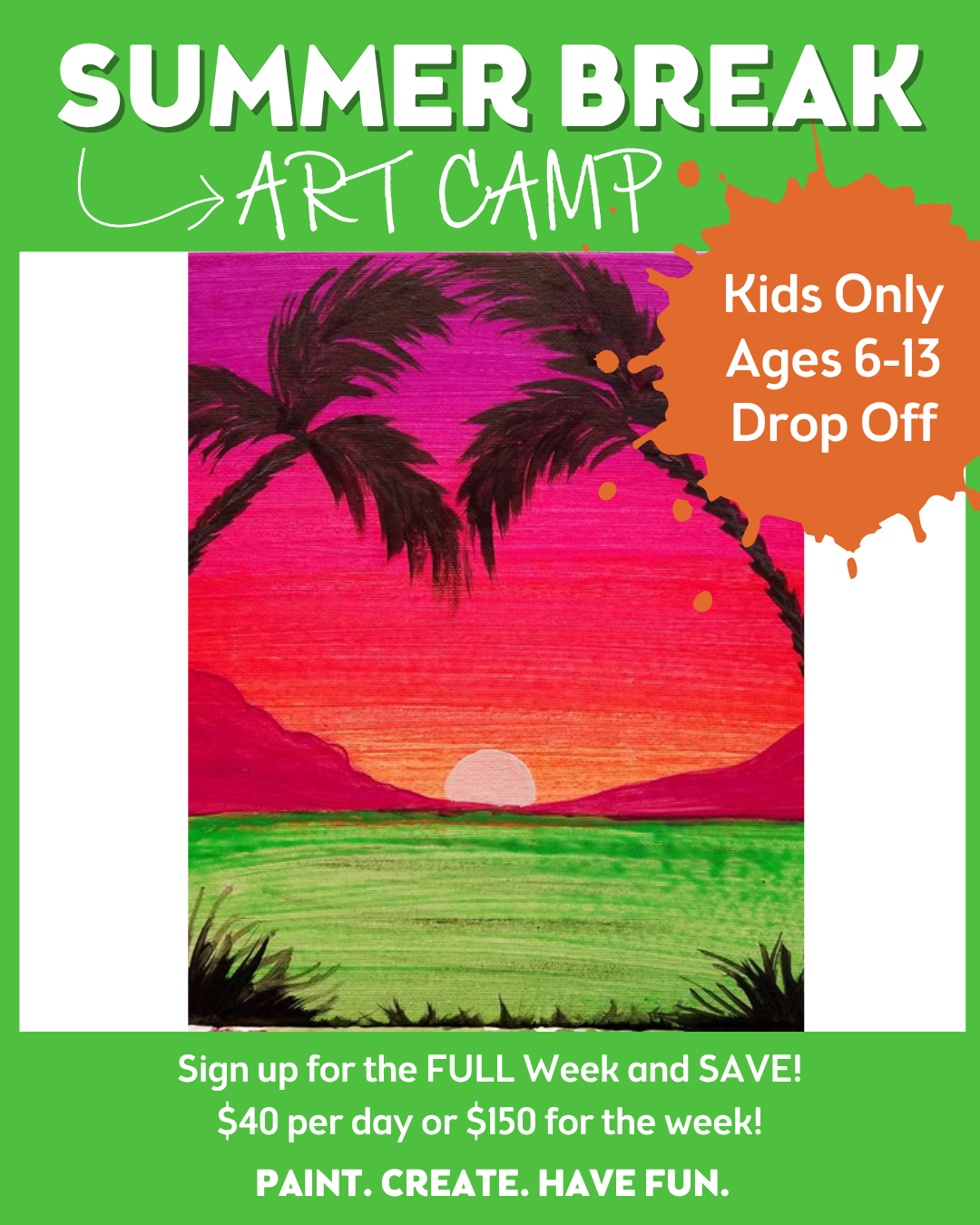 Sunset in the Valley